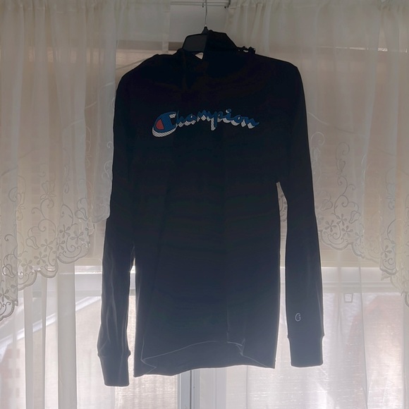 Champion Other - Mens Black champions hoodie Medium *Like new*